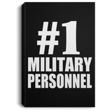Number One #1 Military Personnel - Canvas Portrait
