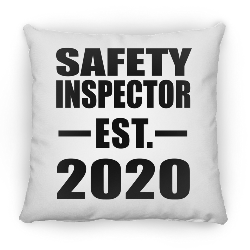 Safety Inspector Established EST. 2020 - Throw Pillow