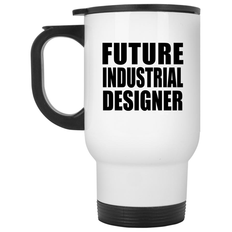 Future Industrial Designer - White Travel Mug