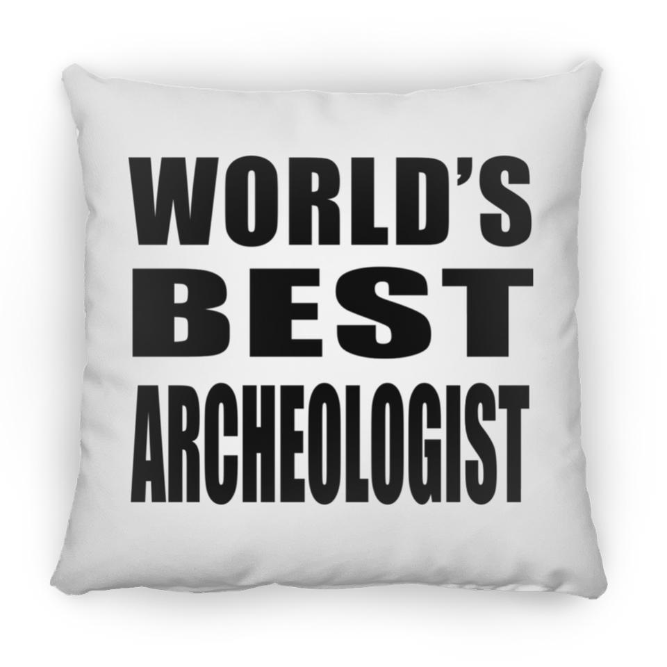 World's Best Archeologist - Throw Pillow