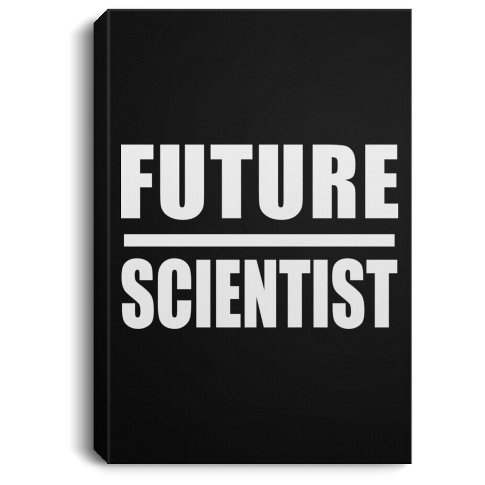 Future Scientist - Canvas Portrait