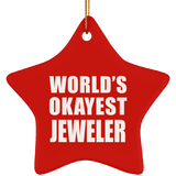 World's Okayest Jeweler - Star Ornament