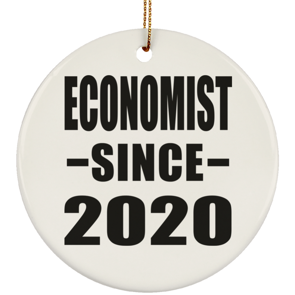 Economist Since 2020 - Circle Ornament