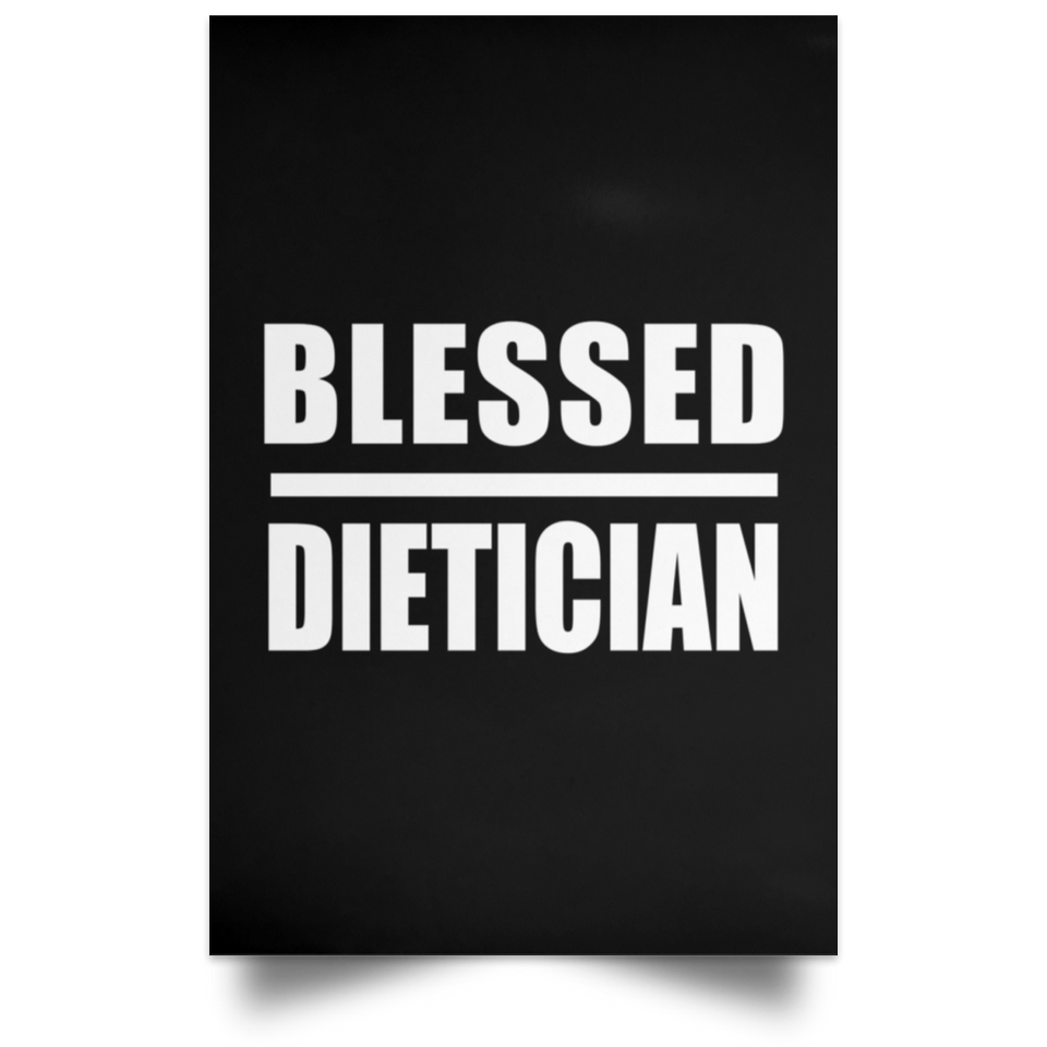 Blessed Dietician - Poster Portrait