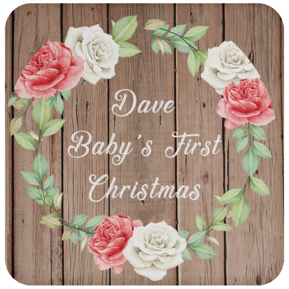 Dave Baby's First Christmas - Drink Coaster B