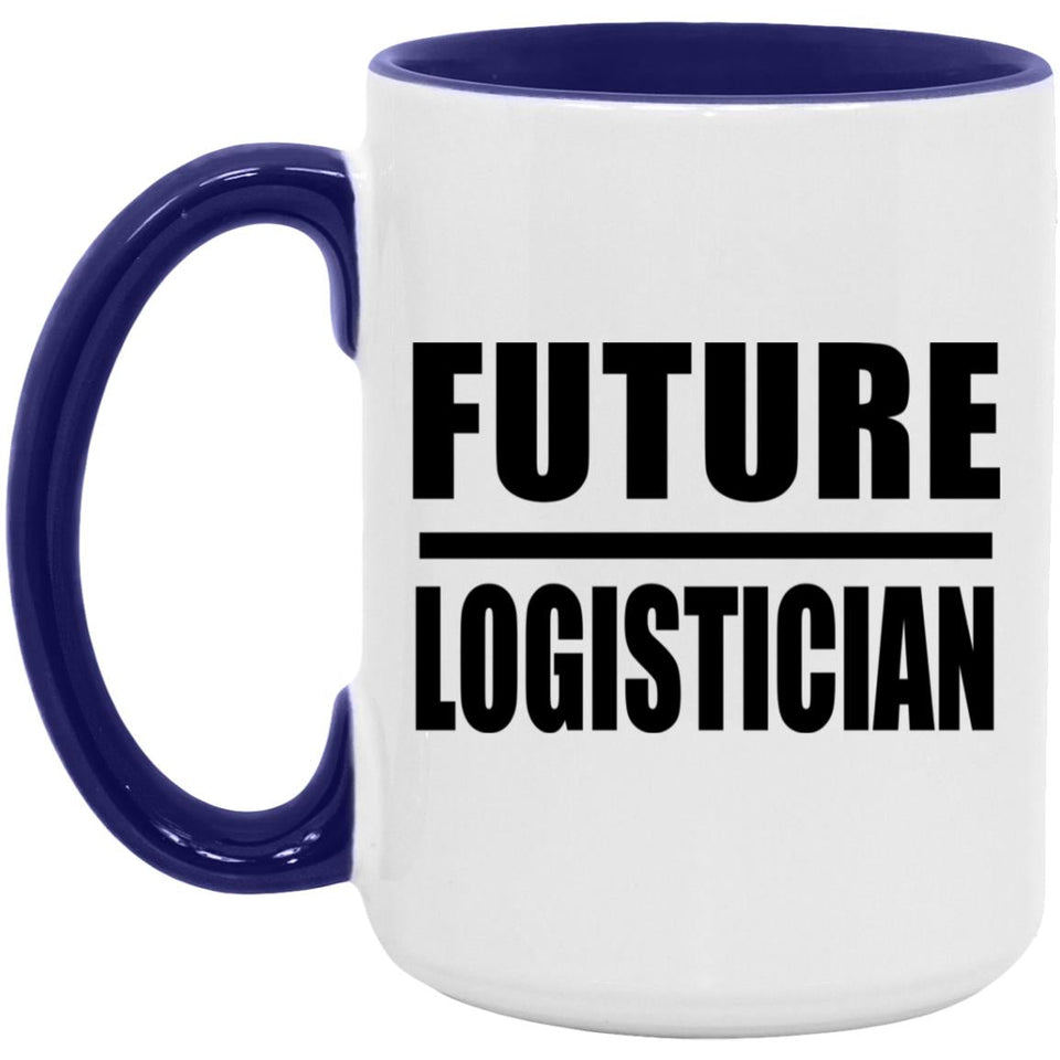Future Logistician - 15oz Accent Mug Purple