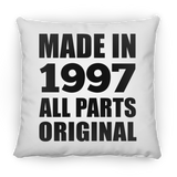 27th Birthday Made in 1997 All Parts Original - Throw Pillow