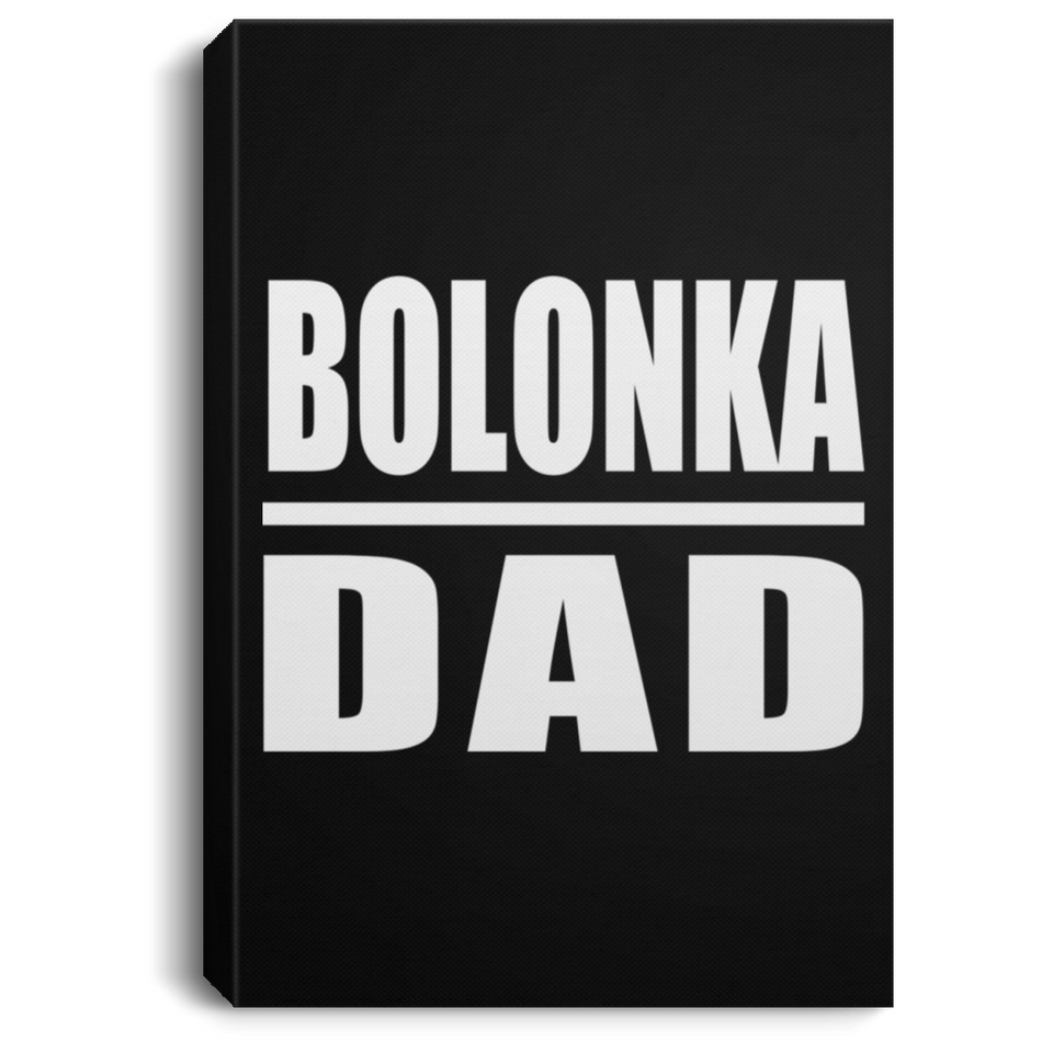 Bolonka Dad - Canvas Portrait