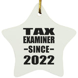 Tax Examiner Since 2022 - Star Ornament