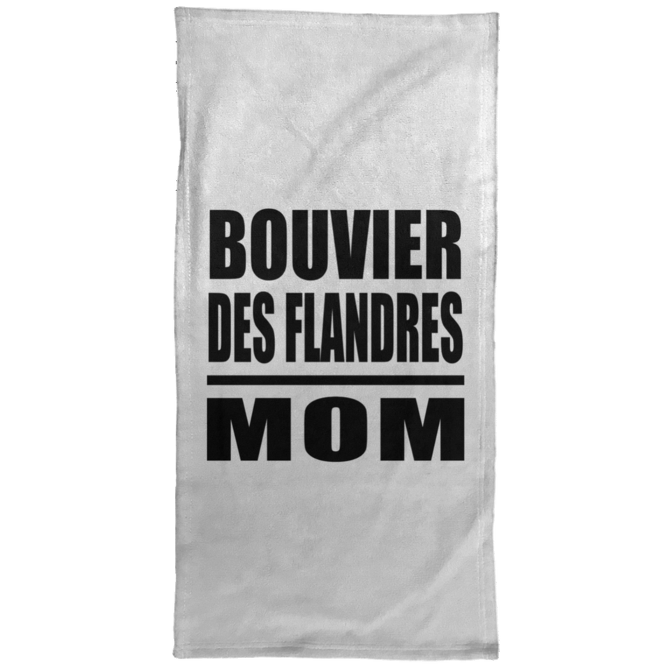 Bouvier Des Flandres Mom - Hand Towel