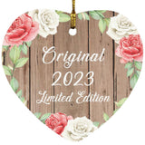 1st Birthday Original 2023 Limited Edition - Heart Ornament B