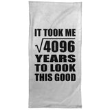 64th Birthday Took Square Root of 4096 Years To Look Good - Hand Towel