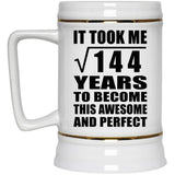 12th Birthday Took Square Root of 144 Years To Awesome - Beer Stein