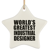 World's Greatest Industrial Designer - Star Ornament