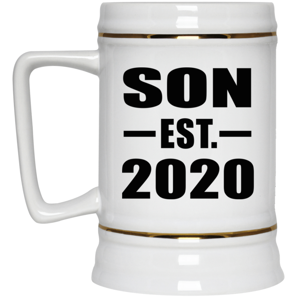 Son Established EST. 2020 - Beer Stein