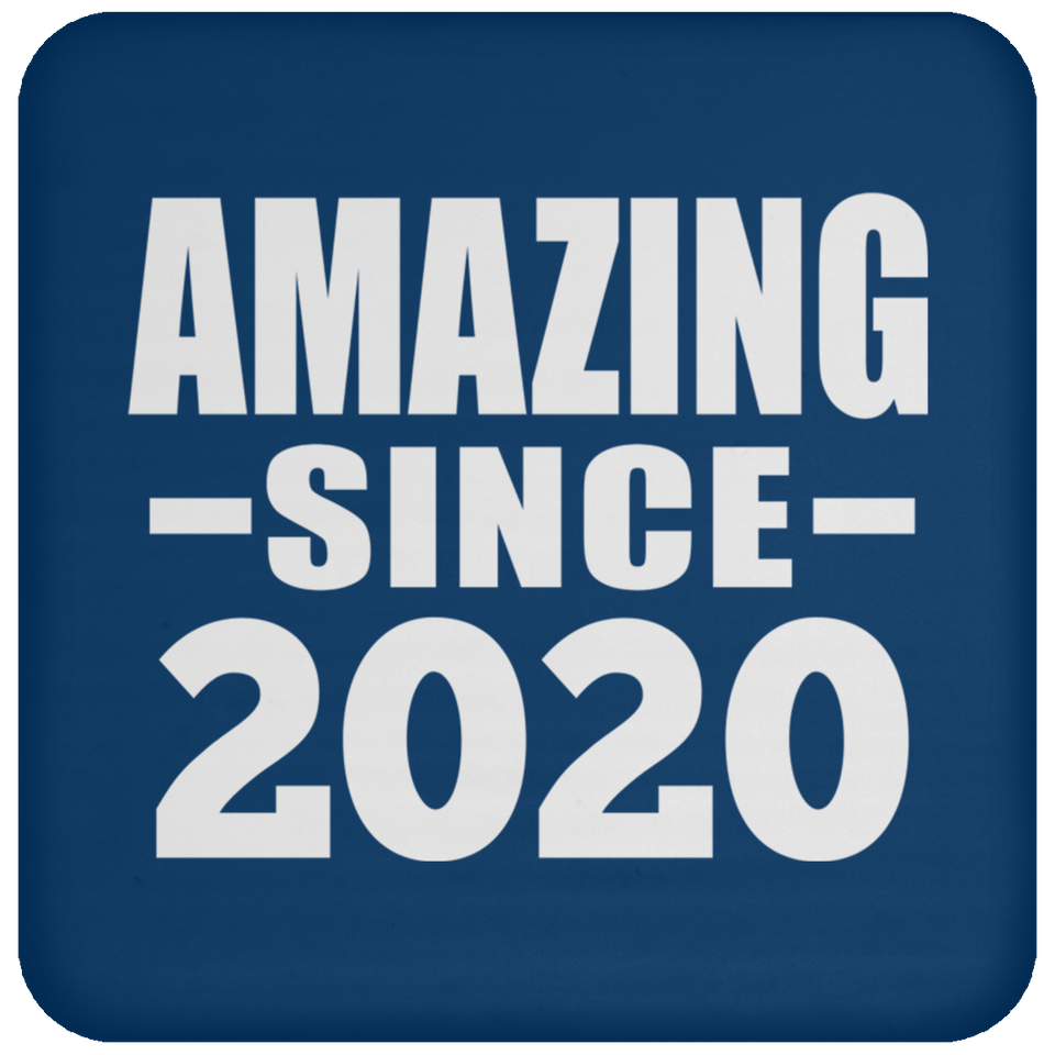 4th Birthday Amazing Since 2020 - Drink Coaster