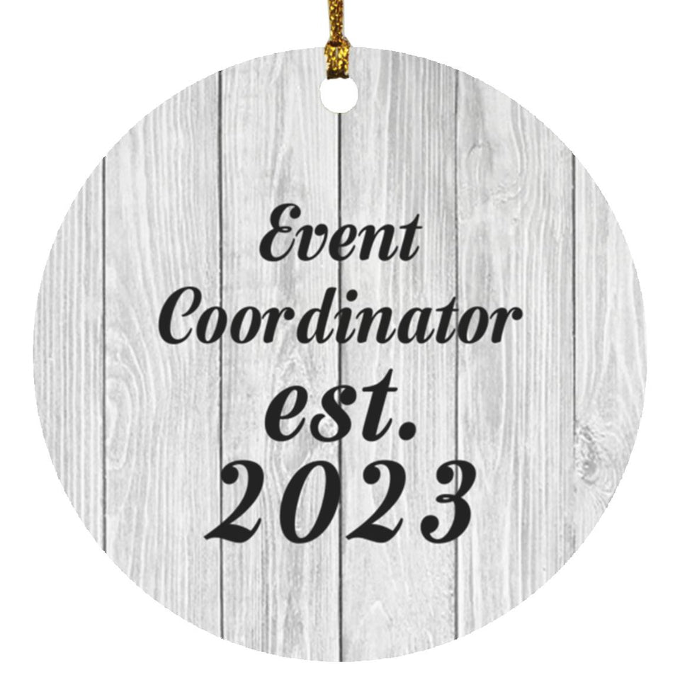 Event Coordinator Established Est. 2023 - Circle Ornament F