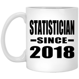 Statistician Since 2018 - 11 Oz Coffee Mug