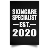 Skincare Specialist Established EST. 2020 - Poster Portrait
