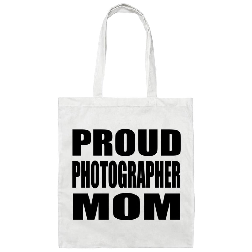 Proud Photographer Mom - Tote Bag White