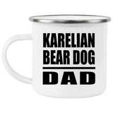 Karelian Bear Dog Dad - 12oz Camping Mug