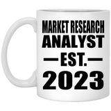 Market Research Analyst Established EST. 2023 - 11oz Coffee Mug