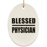 Blessed Physician - Oval Ornament