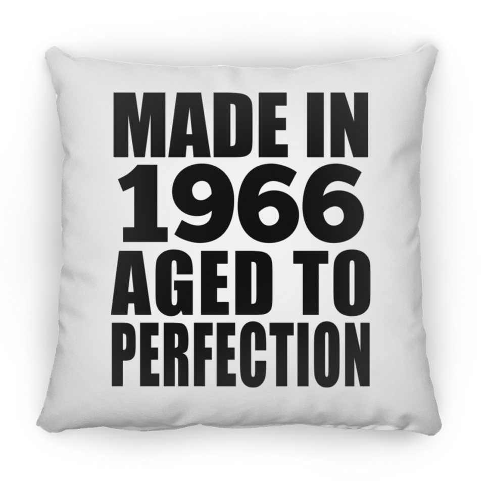 58th Birthday Made In 1966 Aged to Perfection - Throw Pillow