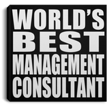 World's Best Management Consultant - Canvas Square