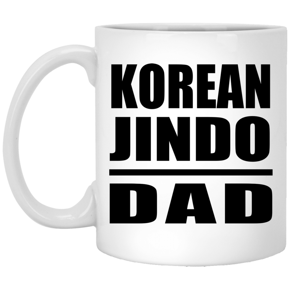 Korean Jindo Dad - 11oz Coffee Mug