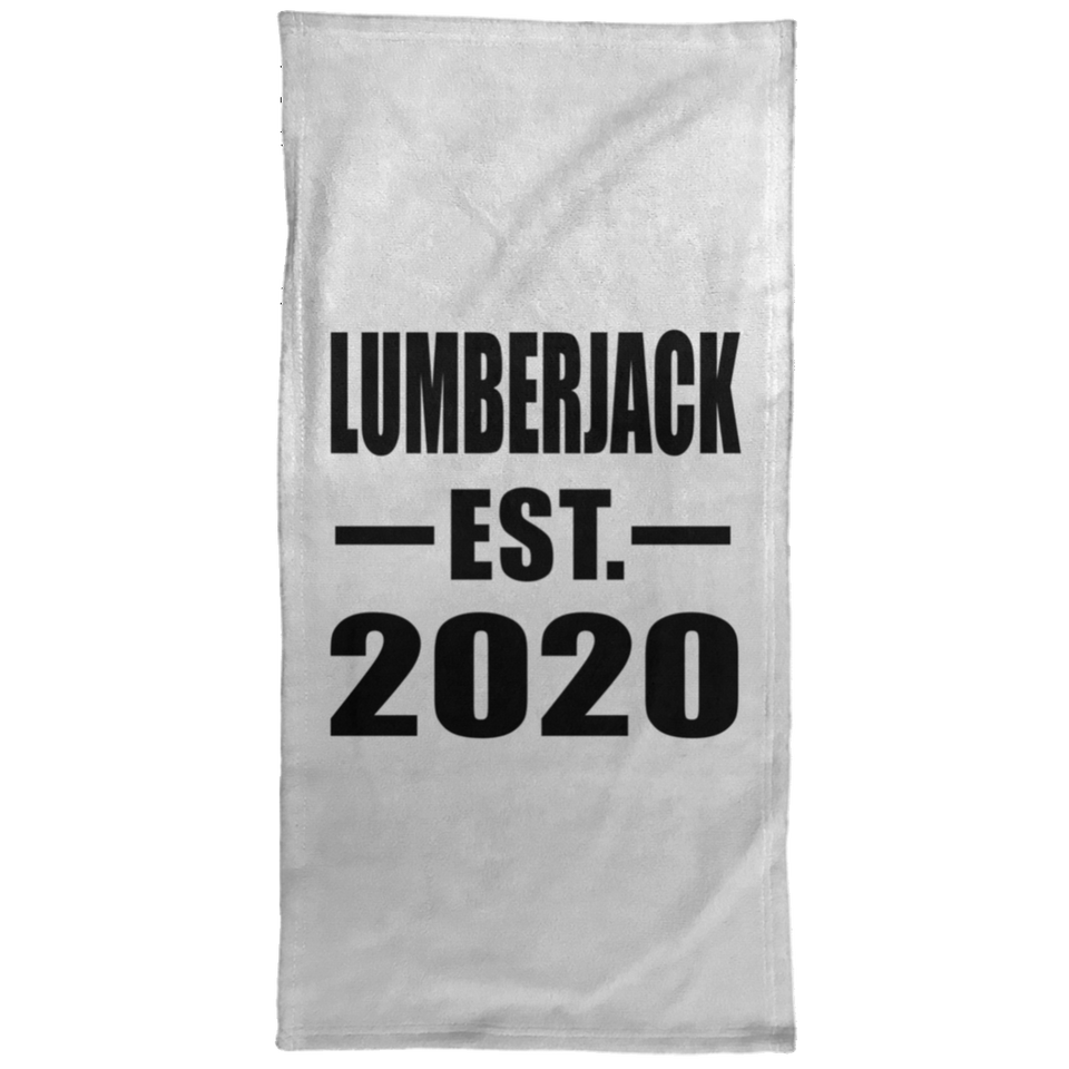 Lumberjack Established EST. 2020 - Hand Towel