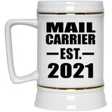 Mail Carrier Established EST. 2021 - Beer Stein