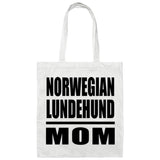 Norwegian Lundehund Mom - Tote Bag White