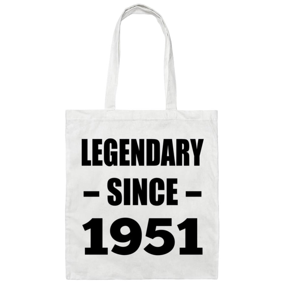 73rd Birthday Legendary Since 1951 - Tote Bag White