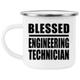 Blessed Engineering Technician - 12oz Camping Mug