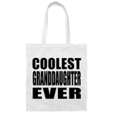 Coolest Granddaughter Ever - Tote Bag White