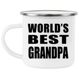 World's Best Grandpa - 12oz Camping Mug