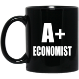 A+ Economist - 11oz Coffee Mug Black