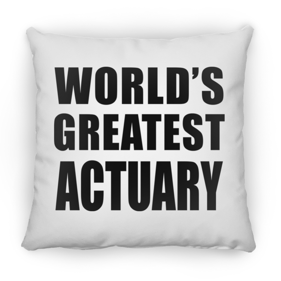World's Greatest Actuary - Throw Pillow