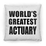 World's Greatest Actuary - Throw Pillow