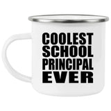 Coolest School Principal Ever - 12oz Camping Mug