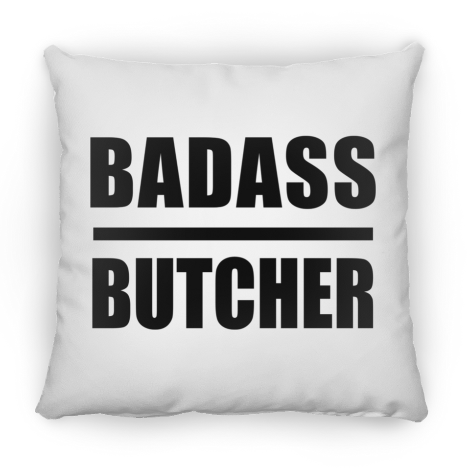 Badass Butcher - Throw Pillow