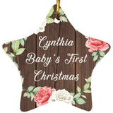 Cynthia Baby's First Christmas - Star Ornament A
