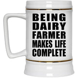 Being Dairy Farmer Makes Life Complete - Beer Stein
