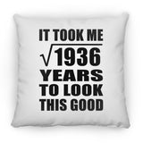 44th Birthday Took Square Root of 1936 Years To Look Good - Throw Pillow