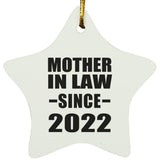 Mother In Law Since 2022 - Star Ornament