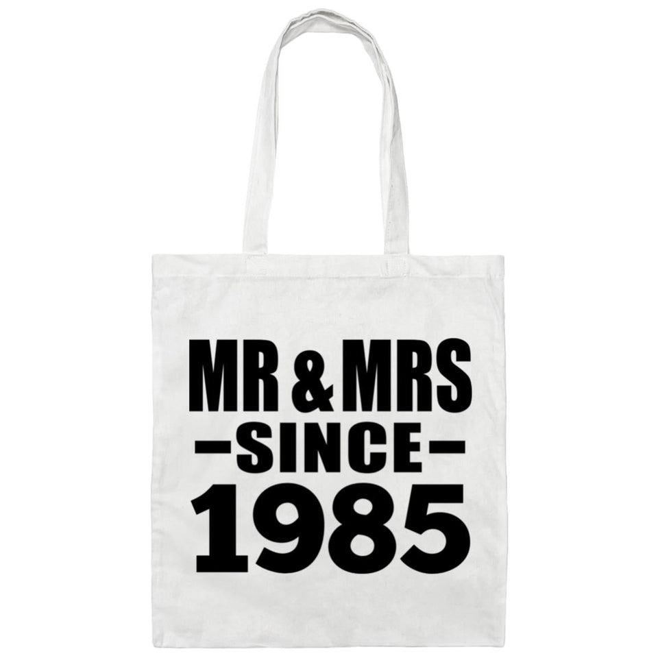 39th Anniversary Mr & Mrs Since 1985 - Tote Bag White