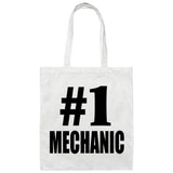 Number One #1 Mechanic - Tote Bag White
