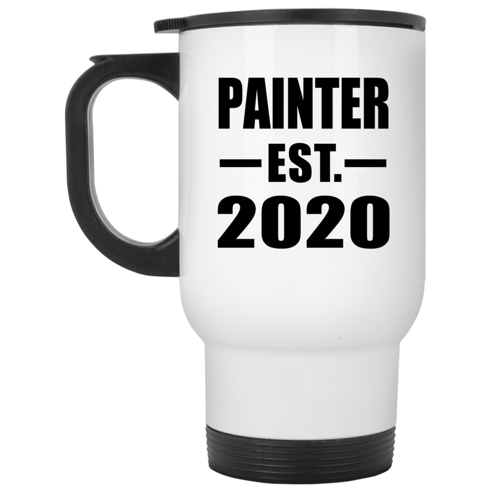 Painter Established EST. 2020 - White Travel Mug