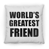 World's Greatest Friend - Throw Pillow